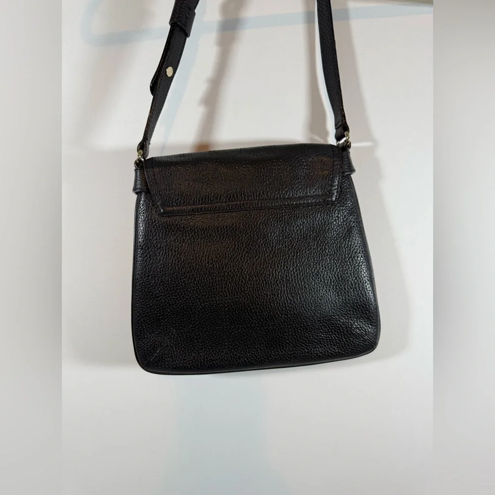 Kate Spade York Street Double Vanessa Noel Leather Hobo Shoulder Bag Black